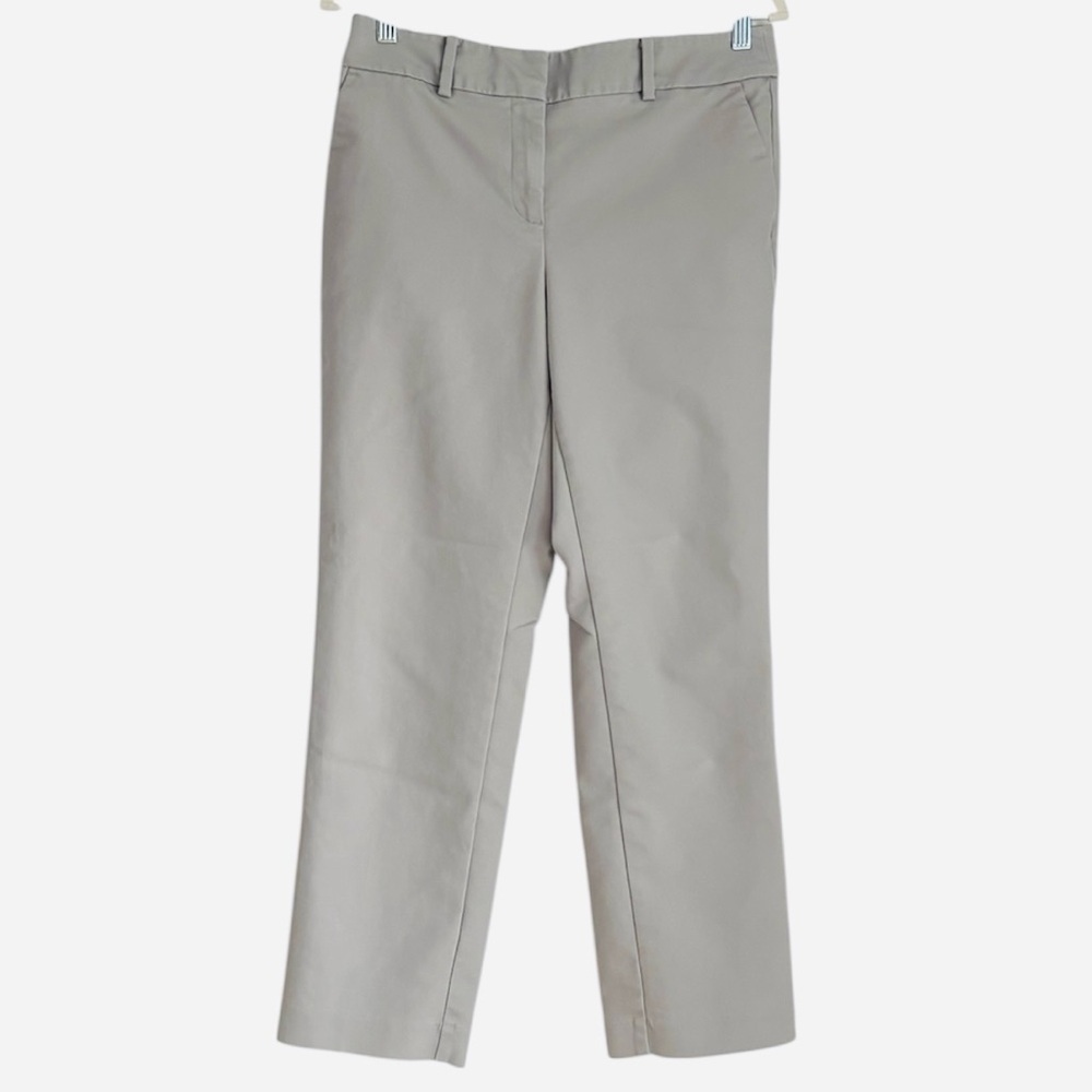 Ann Taylor Factory Light Gray Ankle Pants